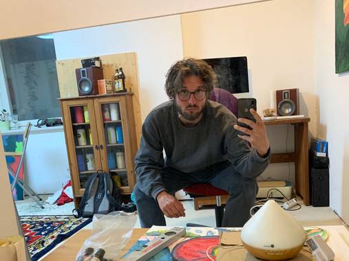 Vincent im Atelier